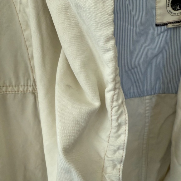 Anthropologie Daughters of the Liberation|Off White,Cream canvas utility Jacket• - Picture 11 of 12